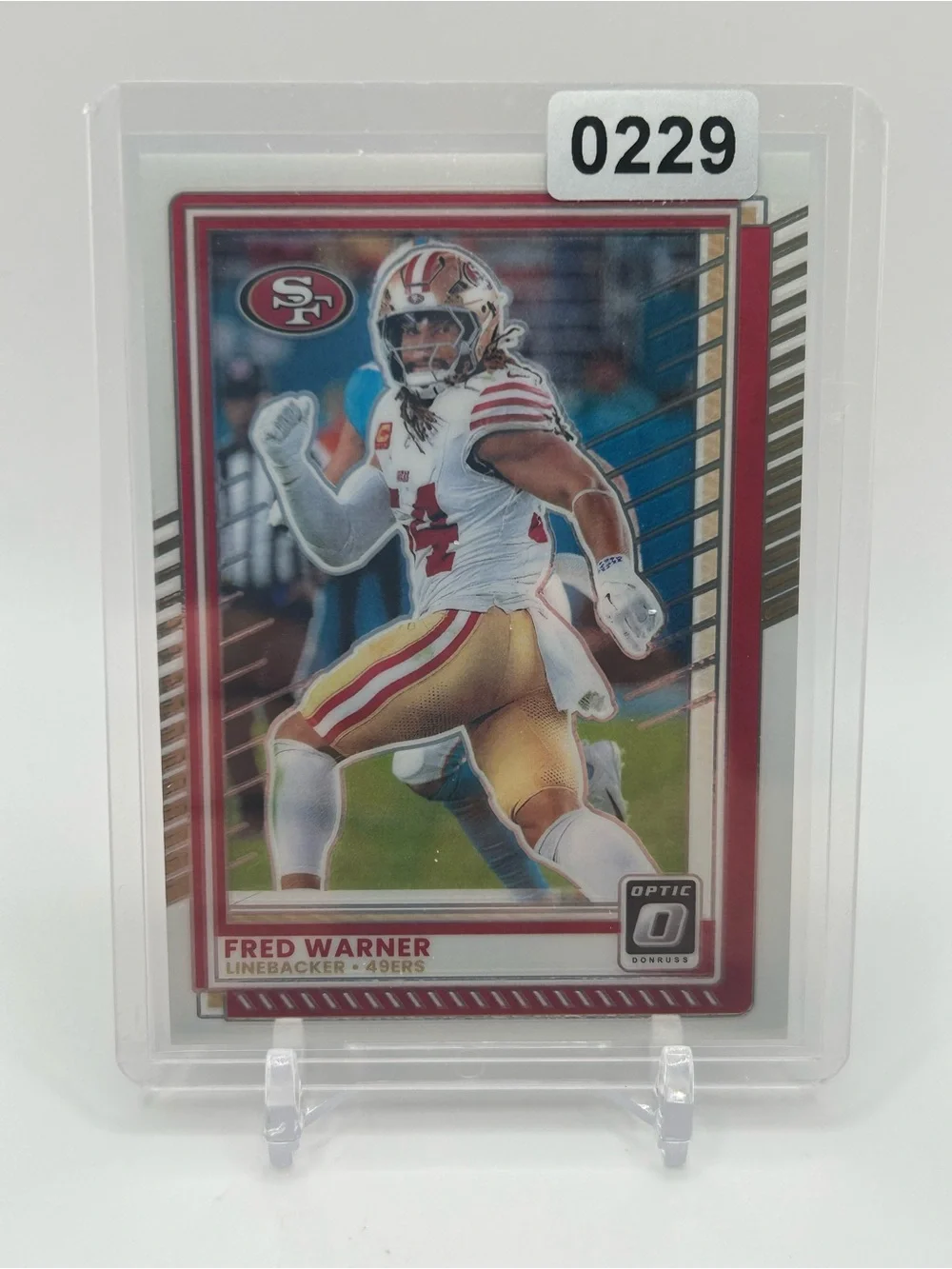 Fred Warner San Francisco 49ers Football Card 🏈